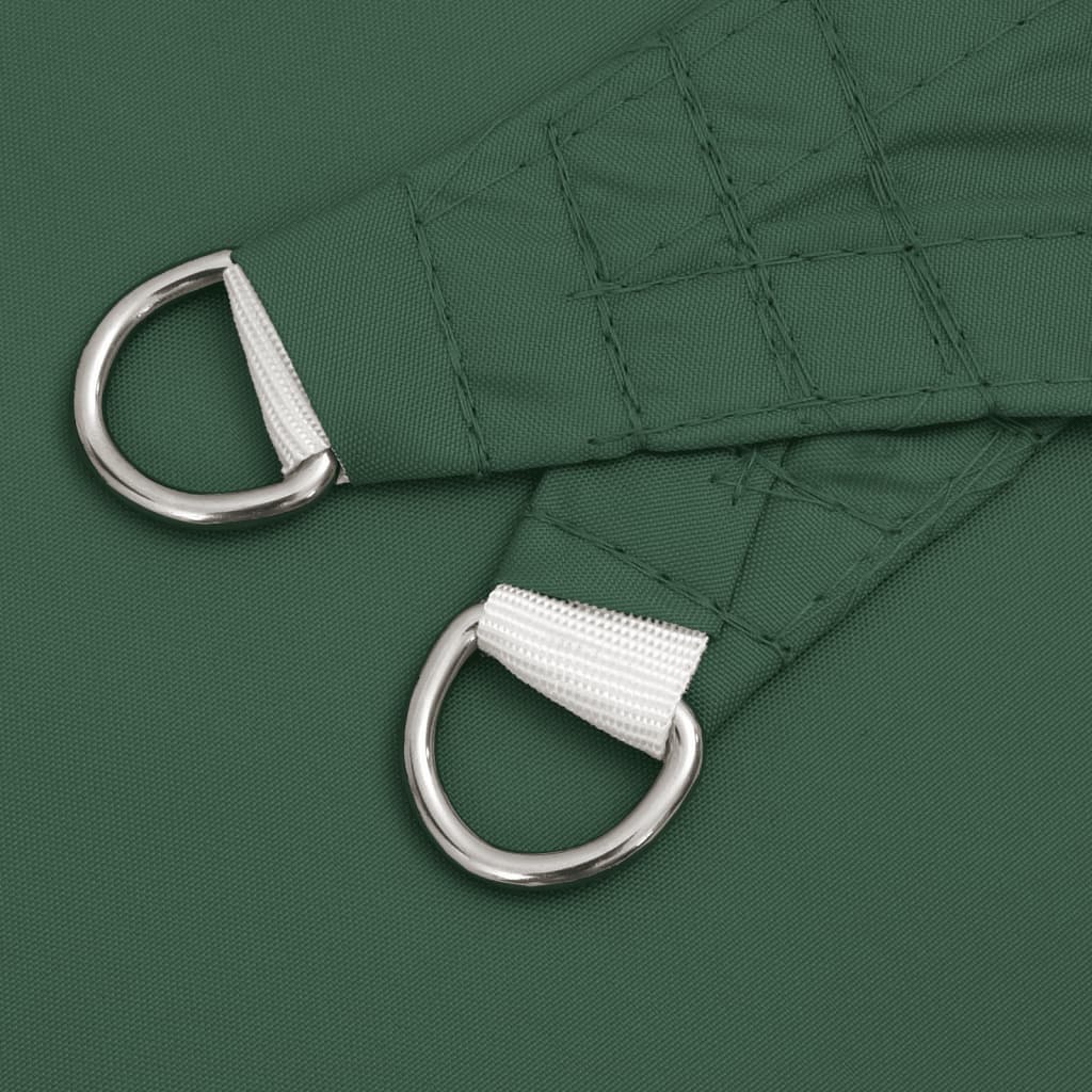 Sunshade Sail Oxford Fabric Triangular 6x6x6 m Dark Green
