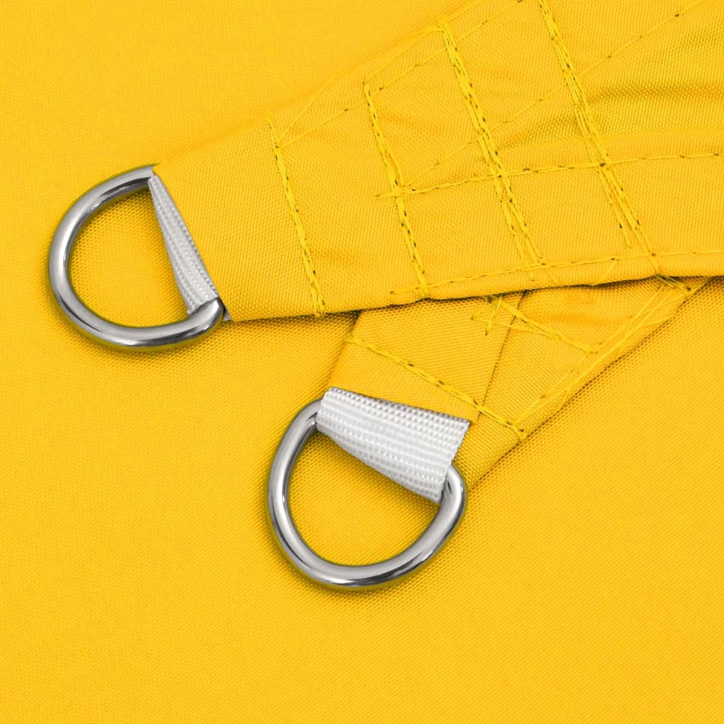 Sunshade Sail Oxford Fabric Rectangular 3x4 m Yellow