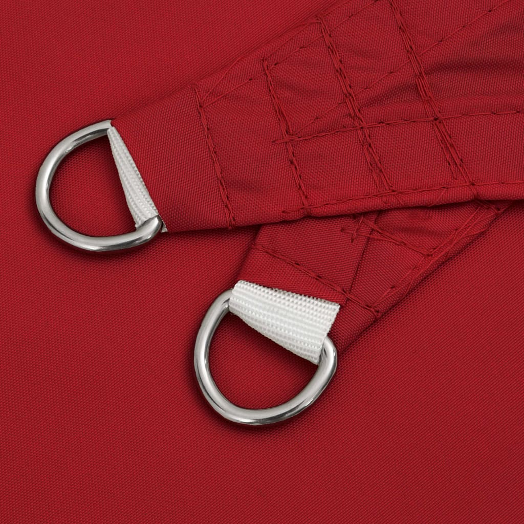 Sunshade Sail Oxford Fabric Rectangular 2x5 m Red