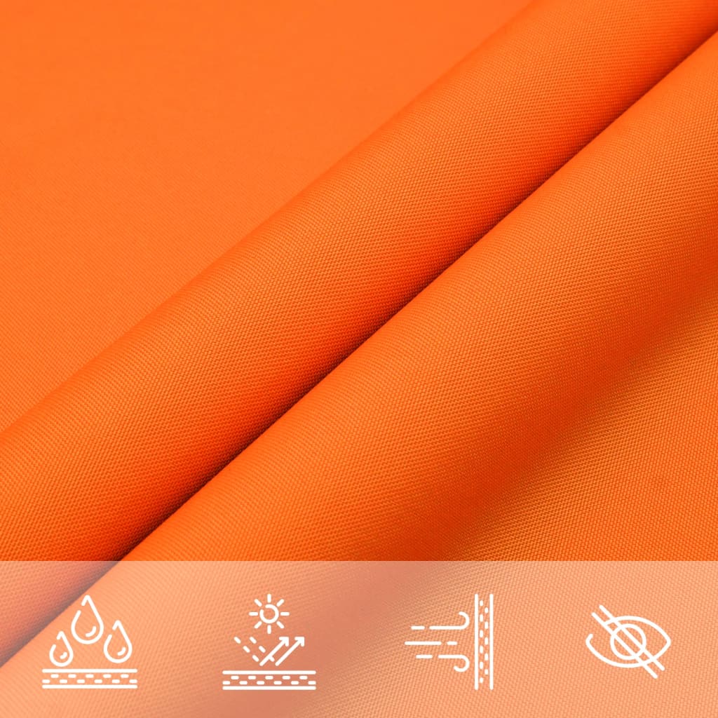 Sunshade Sail Oxford Fabric Rectangular 2.5x4.5 m Orange