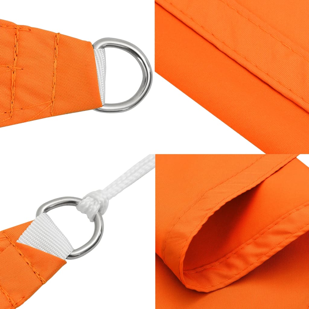 Sunshade Sail Oxford Fabric Rectangular 3x4 m Orange