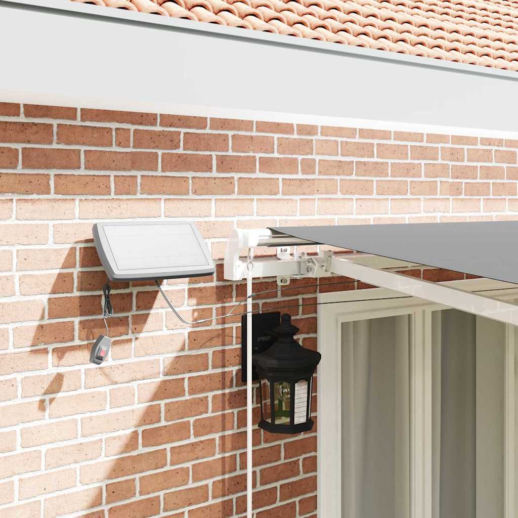 Awning Frame White 450 x 350 cm Aluminium