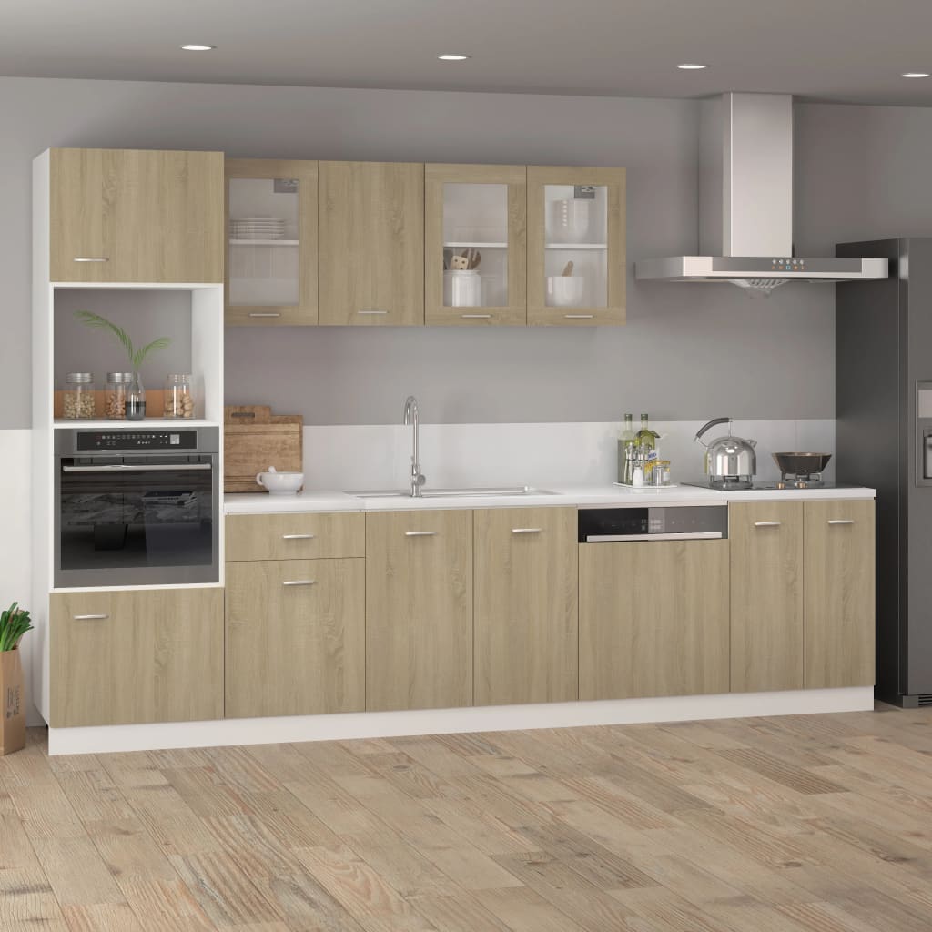 Dishwasher Panel Lyon Sonoma Oak 59.5x3x67 cm Engineered Wood