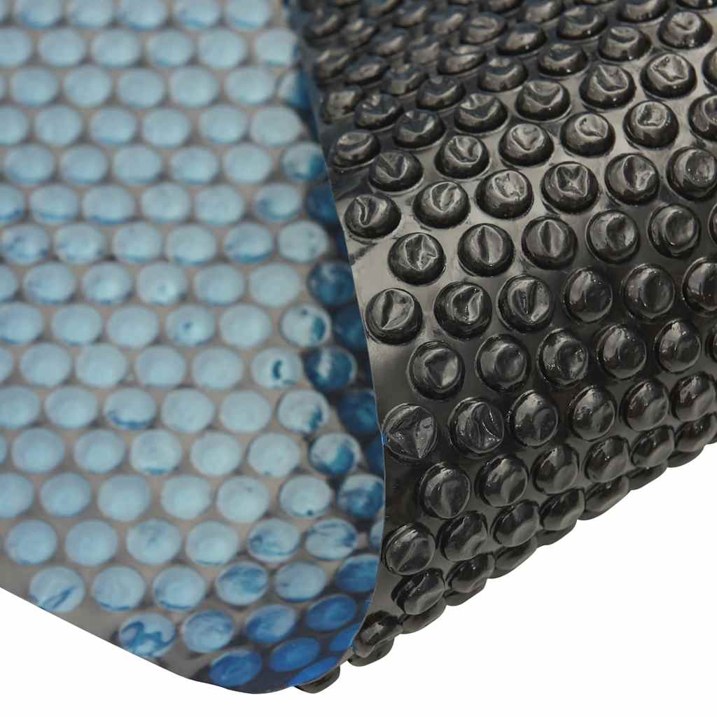 Floating PE Solar Pool Film 800x500 cm Black and Blue