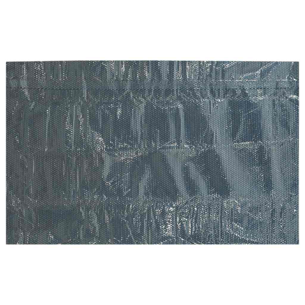 Floating PE Solar Pool Film 800x500 cm Black and Blue