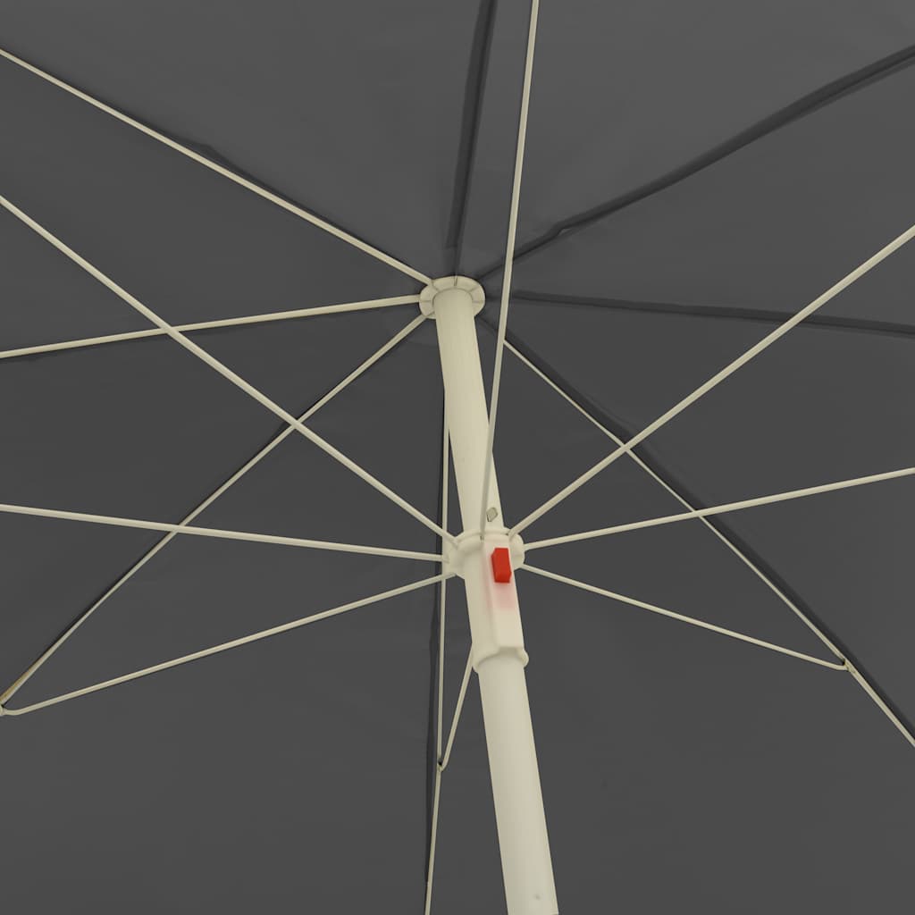 Beach Parasol Anthracite 240 cm