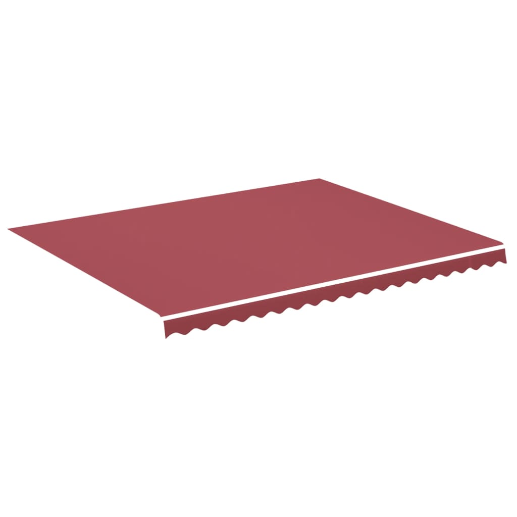 Awning Replacement Fabric Burgundy Red 430x345 cm Polyester
