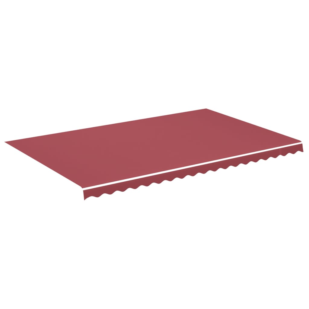 Awning Replacement Fabric Burgundy Red 480x295 cm Polyester