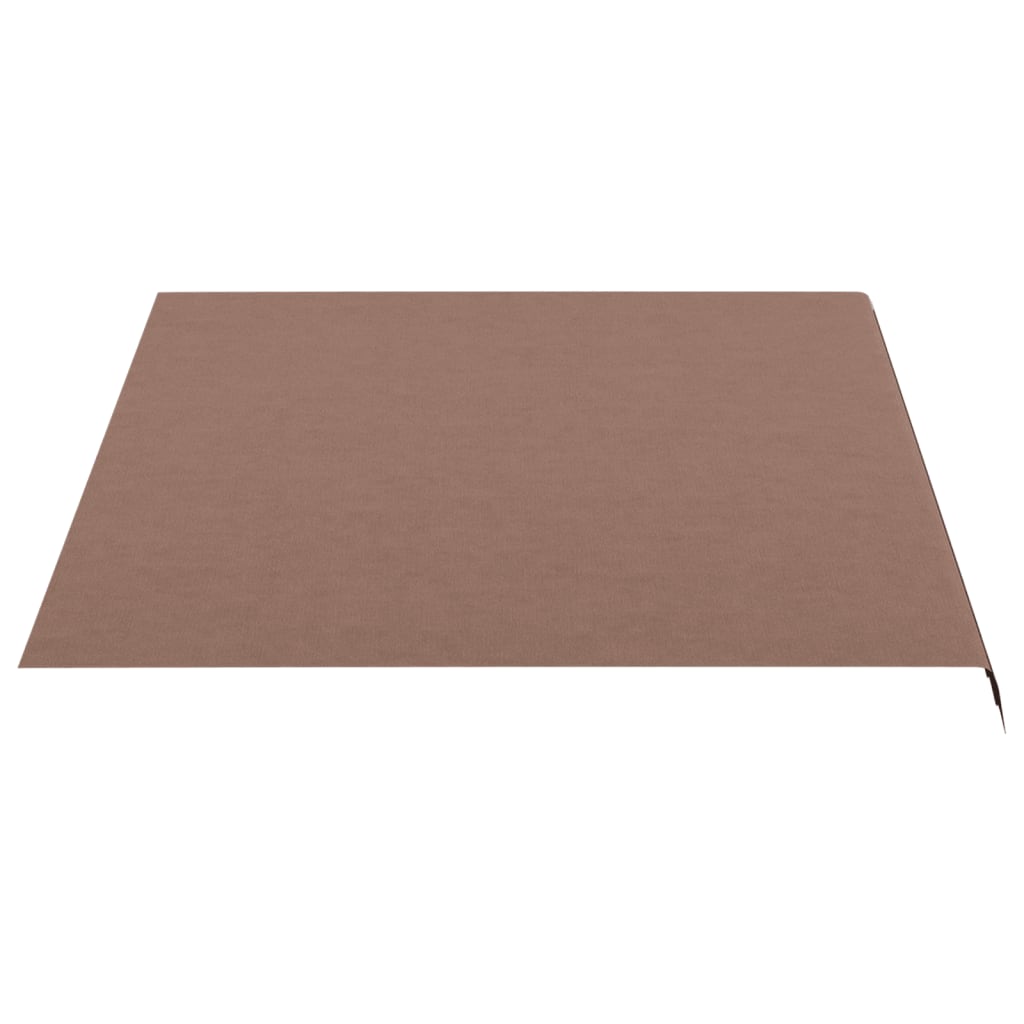 Awning Replacement Fabric Brown 380x295 cm Polyester