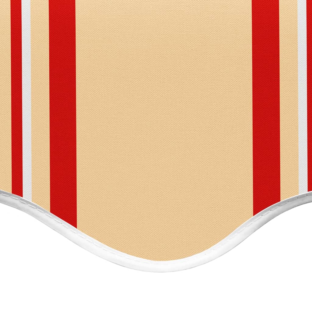 Awning Replacement Fabric Yellow and Orange 4.5x3.5 m Polyester