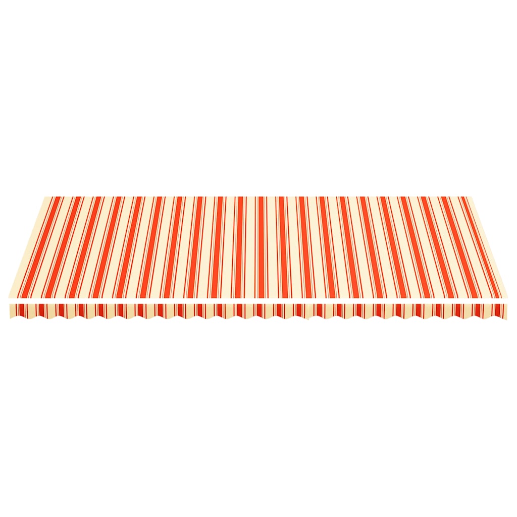 Awning Replacement Fabric Yellow and Orange 580x295 cm Polyester