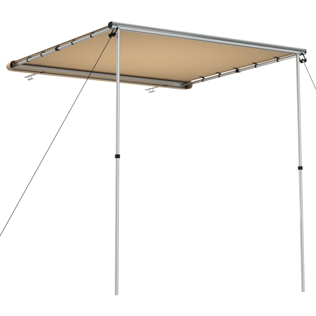 Camper & Caravan Awning 2x2x2.15 m Beige