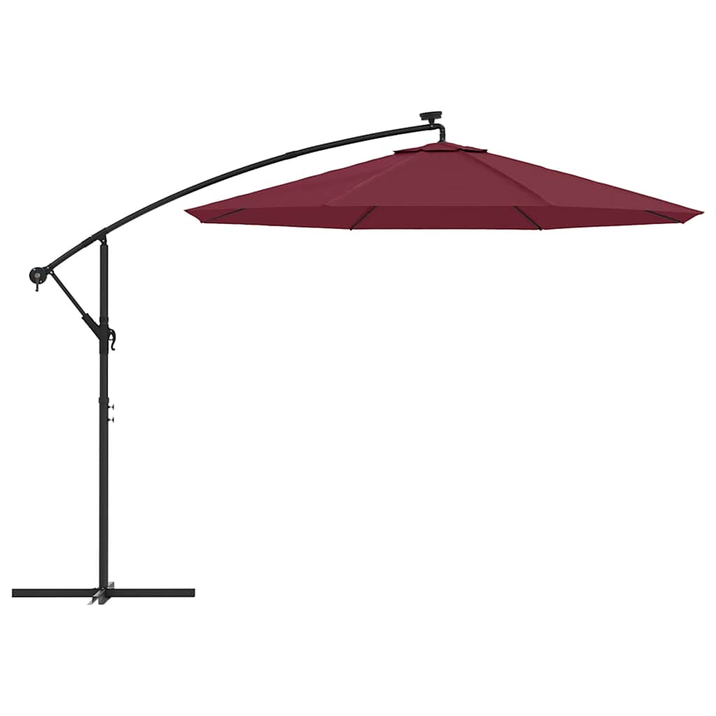 Replacement Fabric for Cantilever Umbrella Bordeaux Red 300 cm