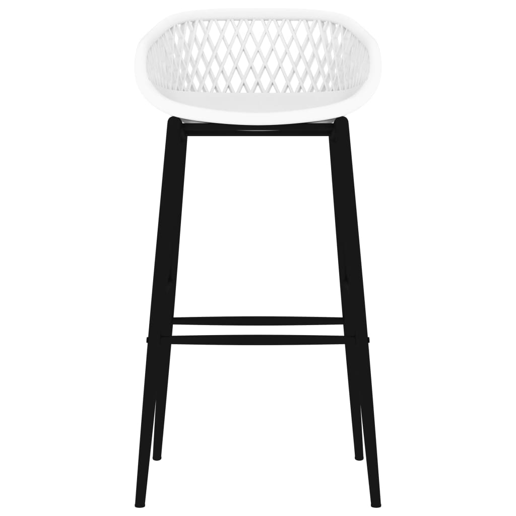 7 Piece Bar Set White