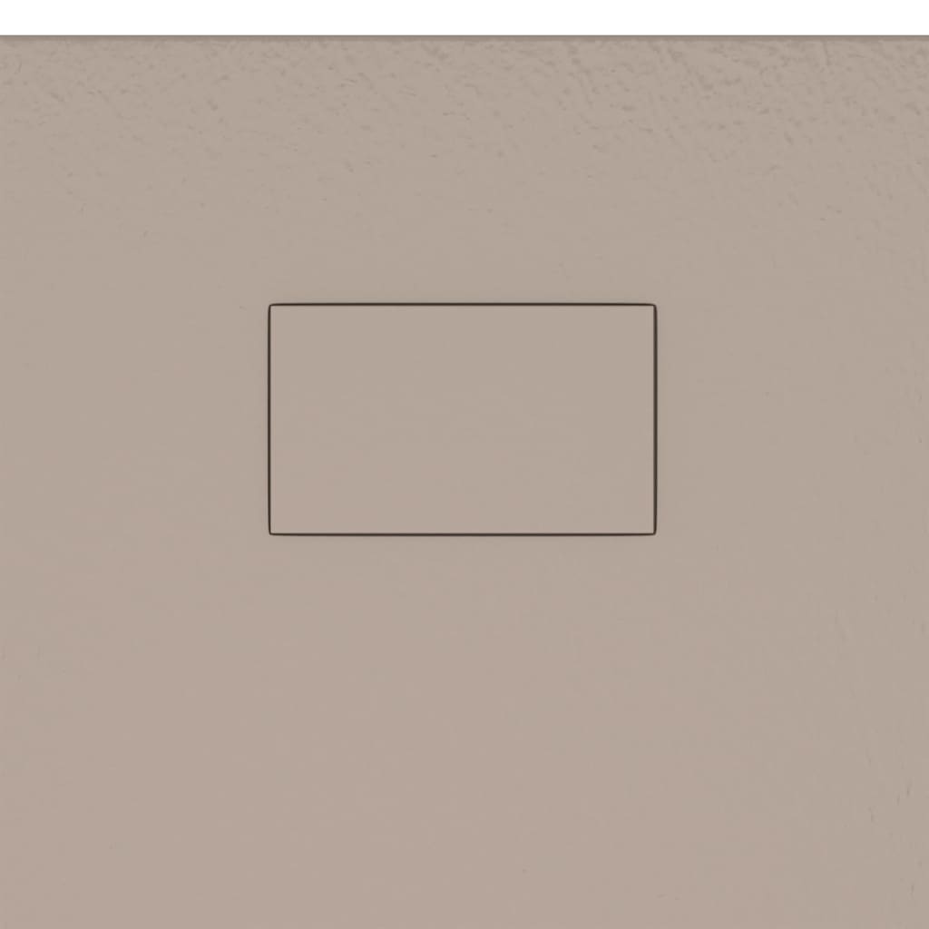 Shower Base Tray SMC Brown 100x70 cm
