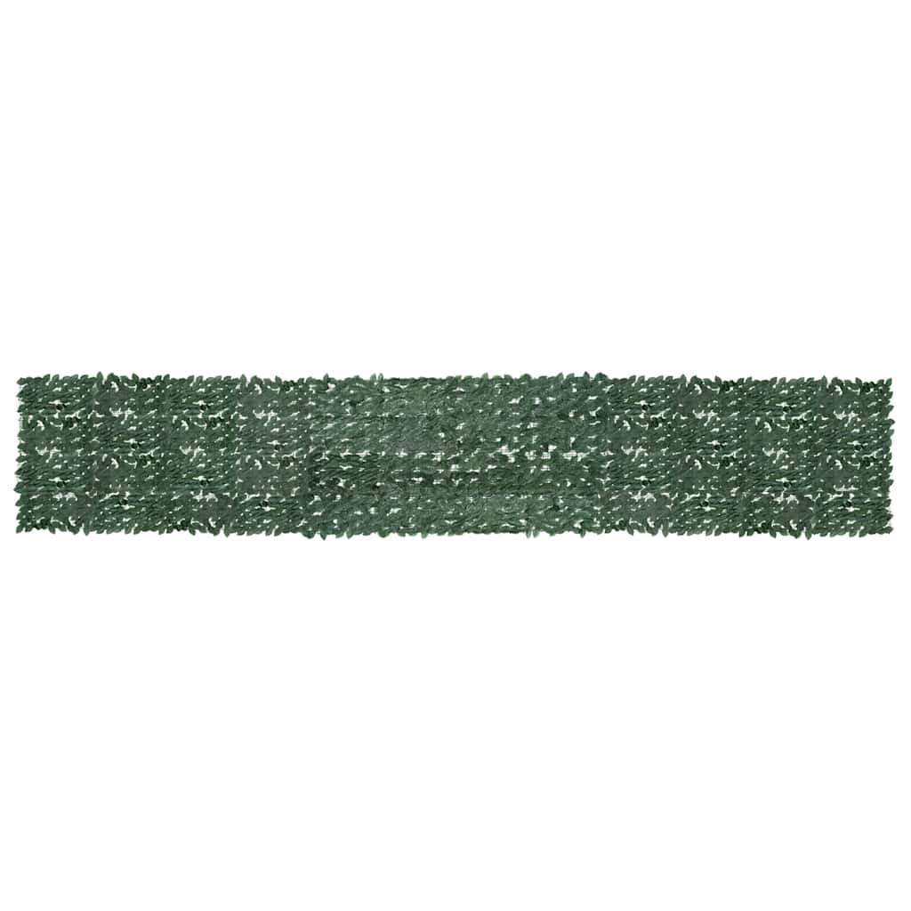 315490 vidaXL Balcony Screen with Dark Green Leaves 600x100 cm