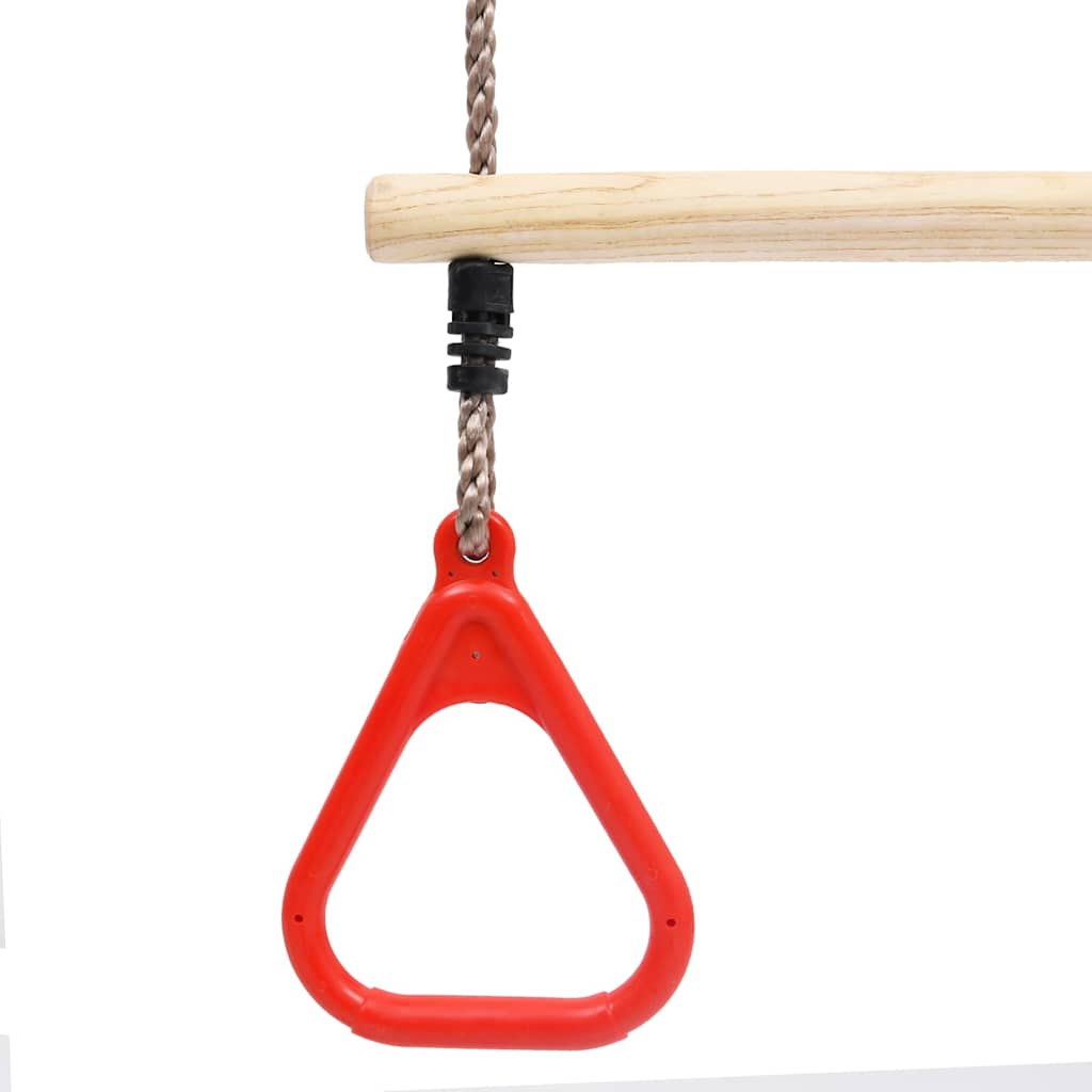 Trapeze Swing Bar with Rings
