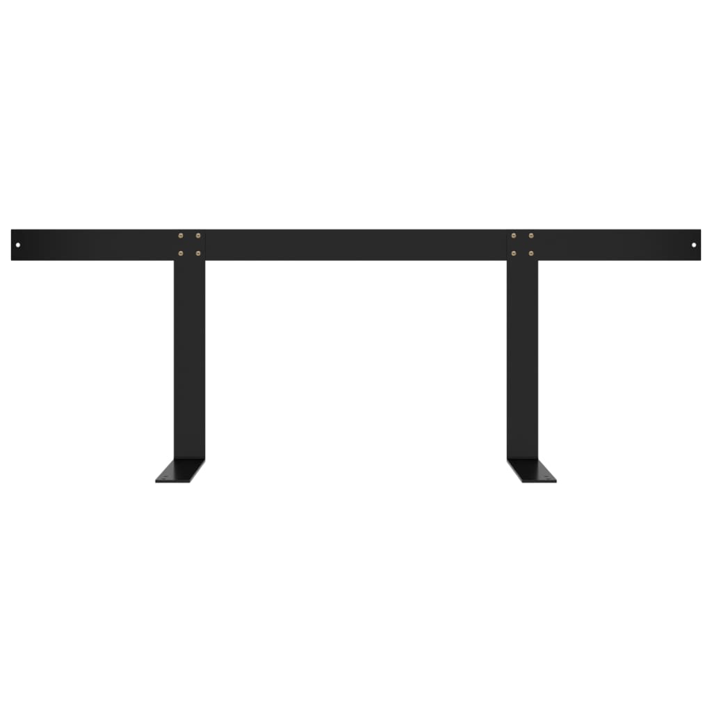 Backrest For Pallet Sofa | Black | Iron | Medium | Durable