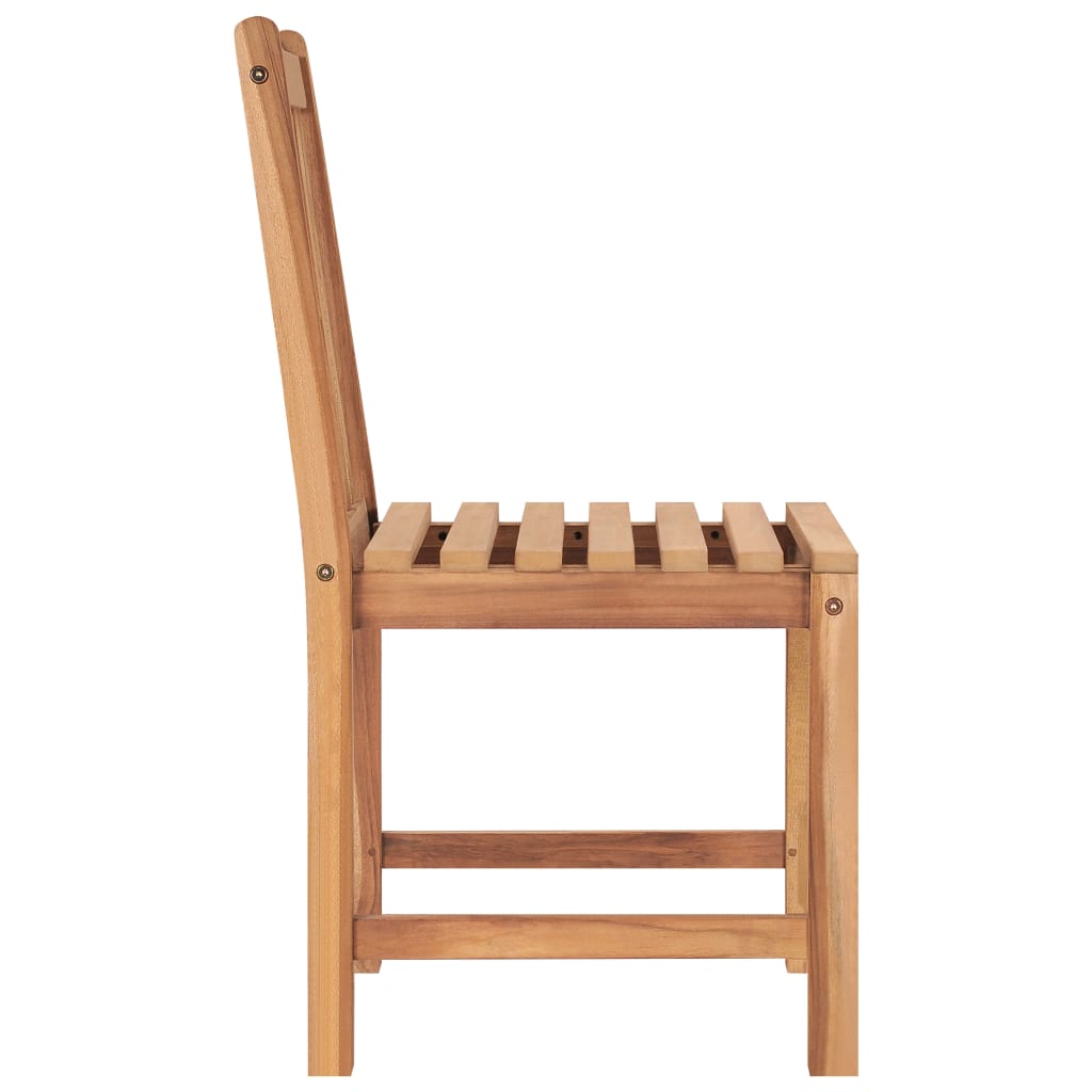 7 Piece Garden Dining Set 180x90 cm Solid Teak Wood