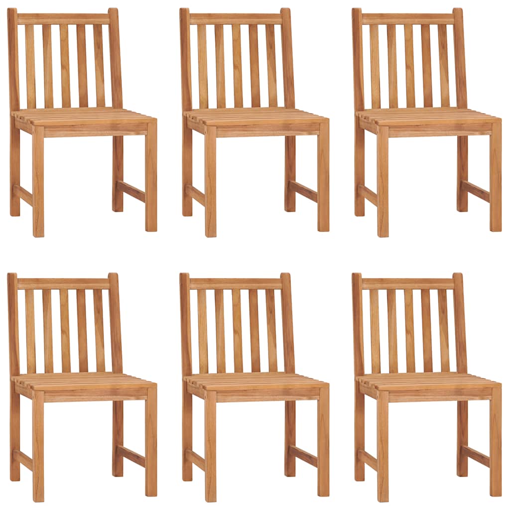7 Piece Garden Dining Set 200x100 cm Solid Teak Wood