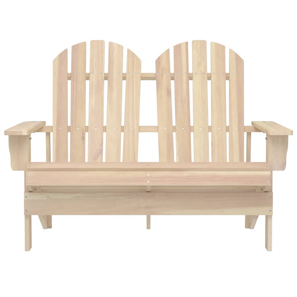 2-Seater Garden Adirondack Chair Solid Fir Wood