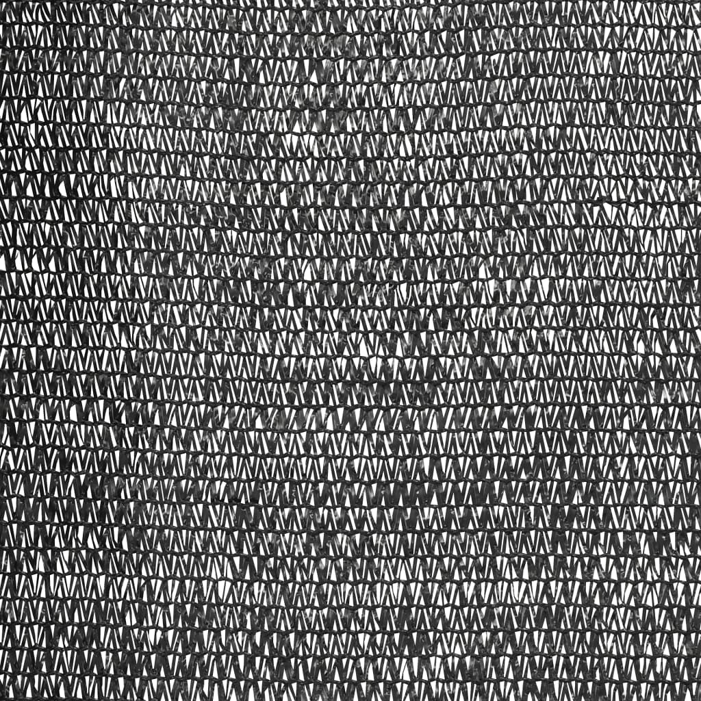 Privacy Net Black 1.2x25 m HDPE 150 g/m²