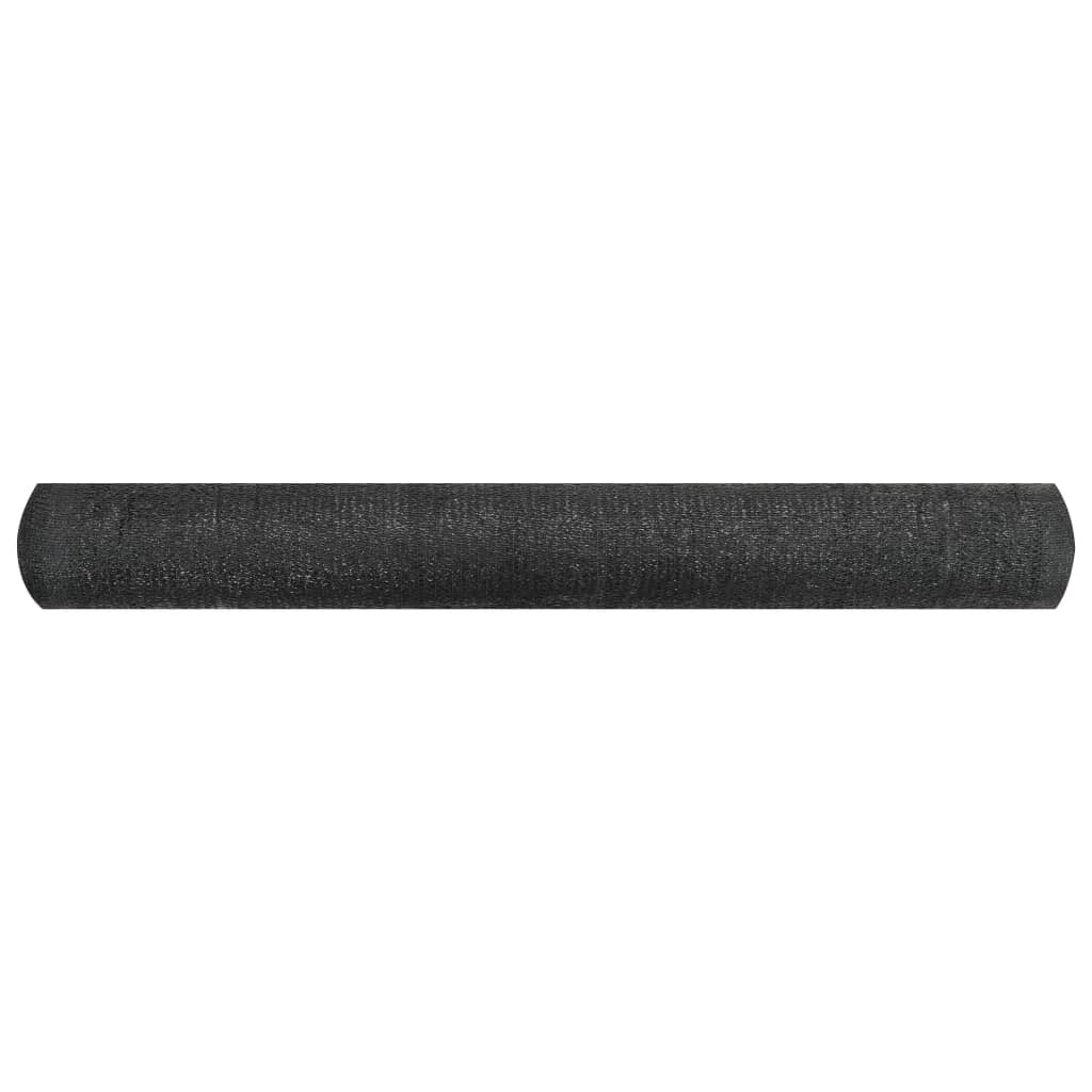 Privacy Net Black 3.6x25 m HDPE 150 g/m²