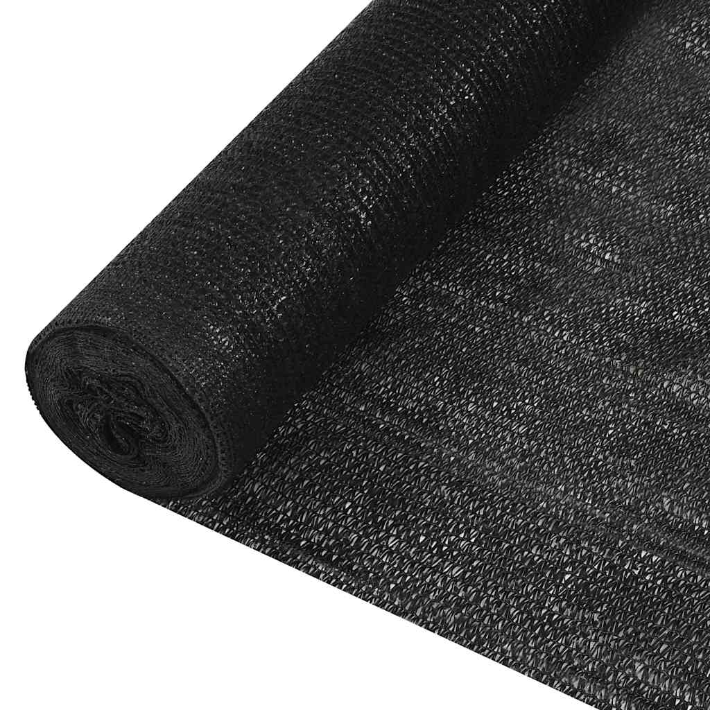 Privacy Net Black 1,8x10 m HDPE 195 g/m²
