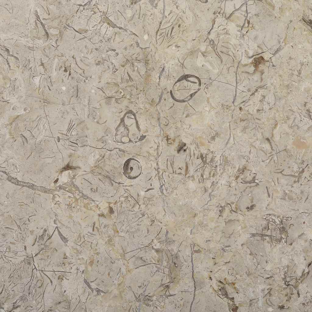 Table Top Grey Ø50x2.5 cm Marble