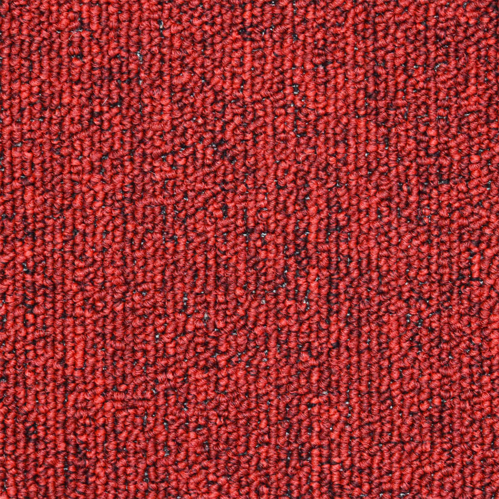 Stair mats 10 pcs 56 x 17 x 3 cm Non-Slip Red