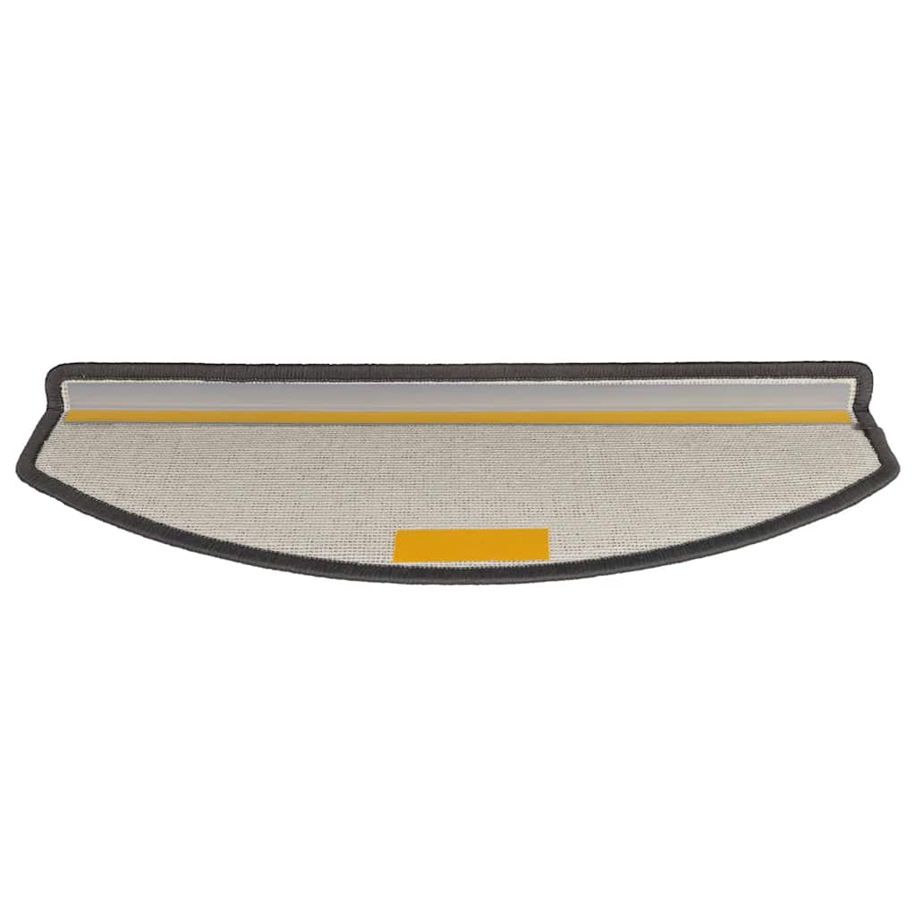 Stair mats 10 pcs 65 x 24 x 4 cm Non-Slip Dark Grey