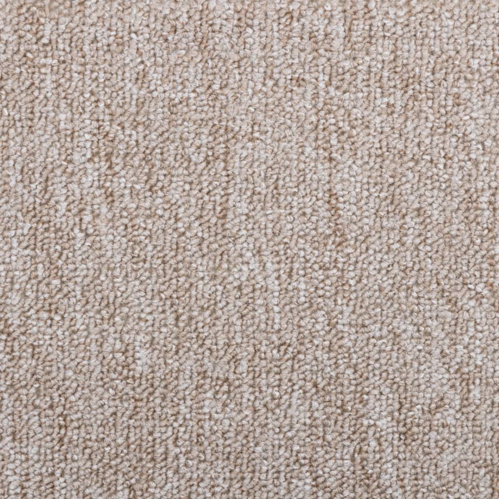 Stair mats 10 pcs 65 x 24 x 4 cm Light Brown