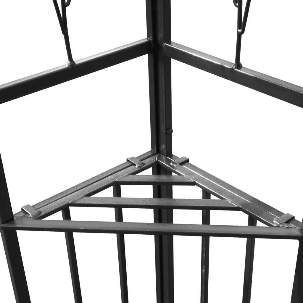 Gazebo | Taupe | Fabric with PA coating | 3x3 m | Decorative Inlays