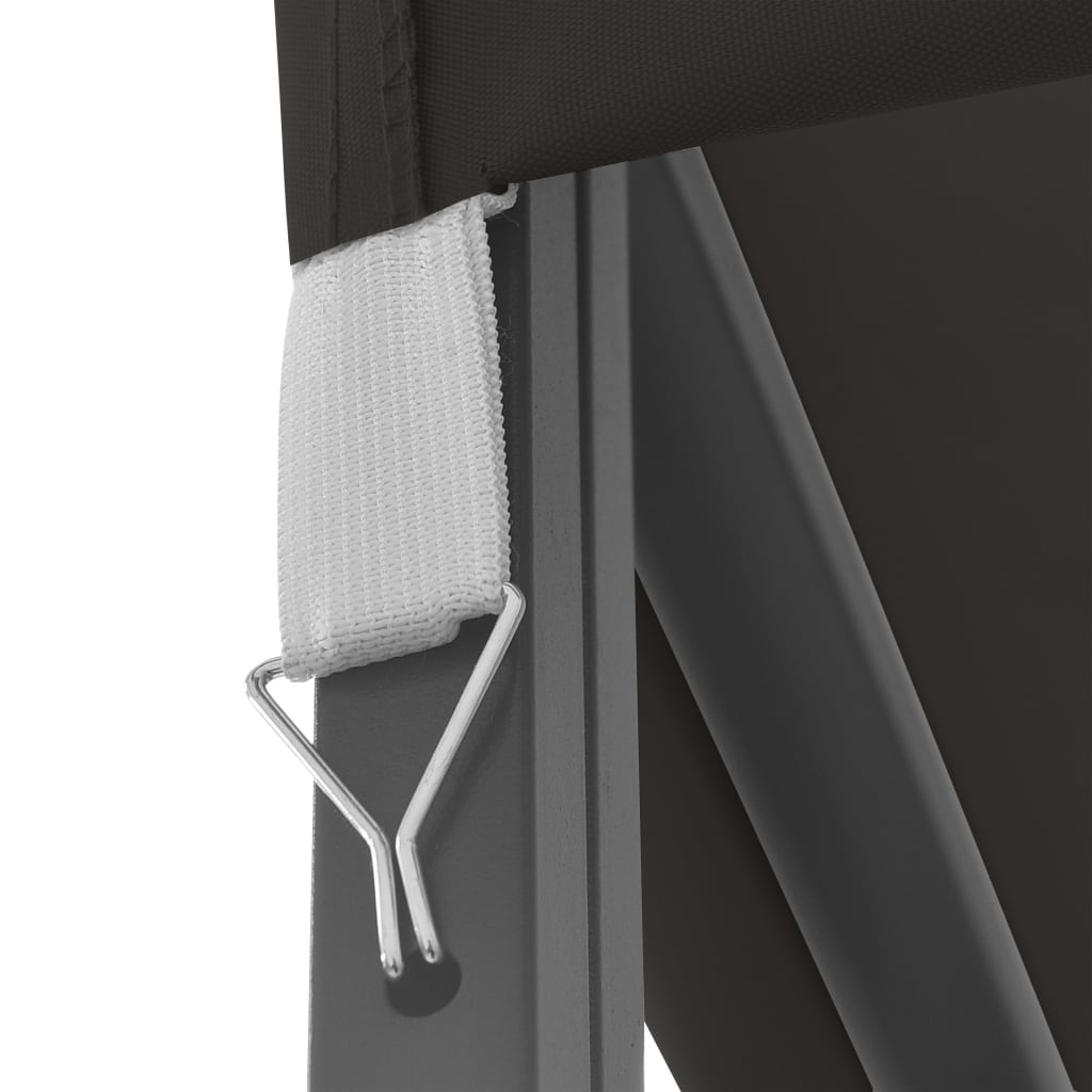 Gazebo | Anthracite and black | Steel frame, Polyester canopy | 3x3 m