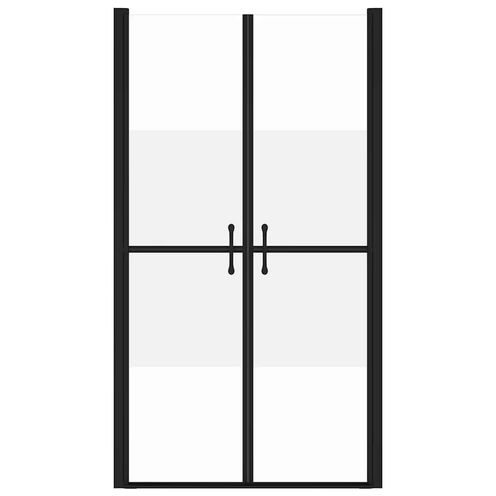 Shower Door Half Frosted ESG (73-76)x190 cm