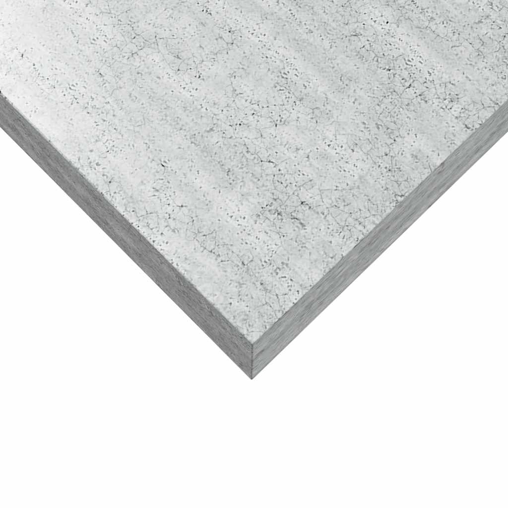 Floating Wall Shelf Concrete Grey 90x23.5x3.8 cm MDF