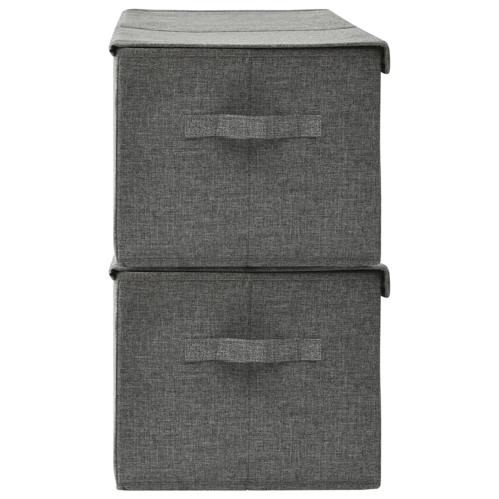 Storage boxes Non-woven fabric Anthracite