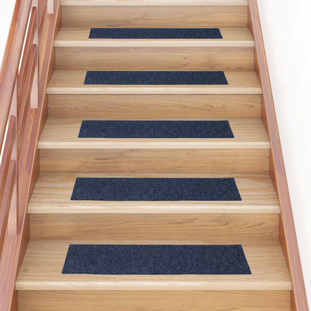 Stair Mat |  Set of 15 | Grey blue