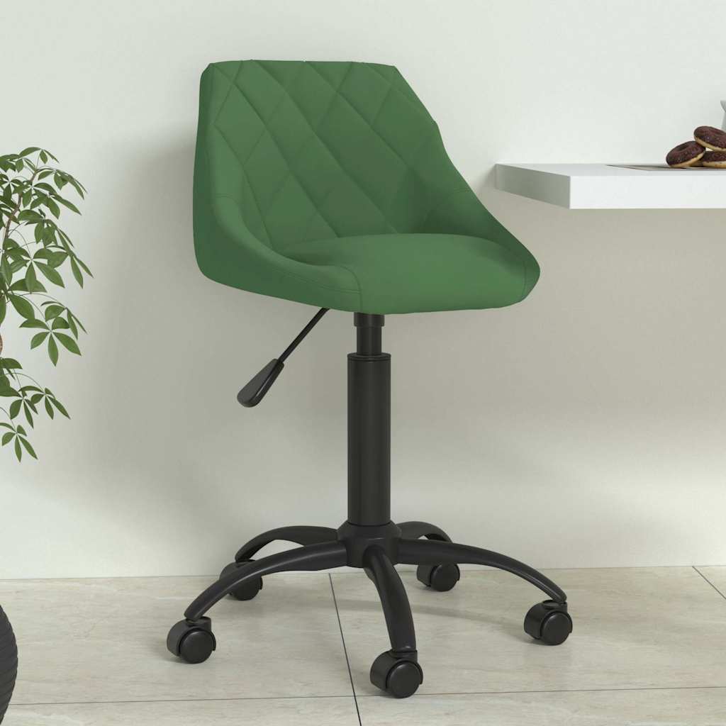 Dining Chair Dark Green Velvet