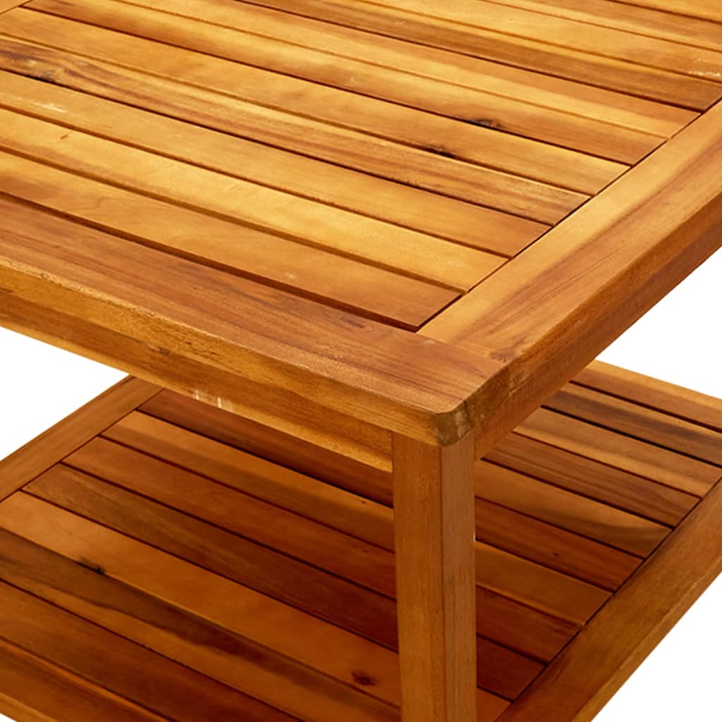 316403 vidaXL Coffee Table 60x60x45 cm Solid Acacia Wood