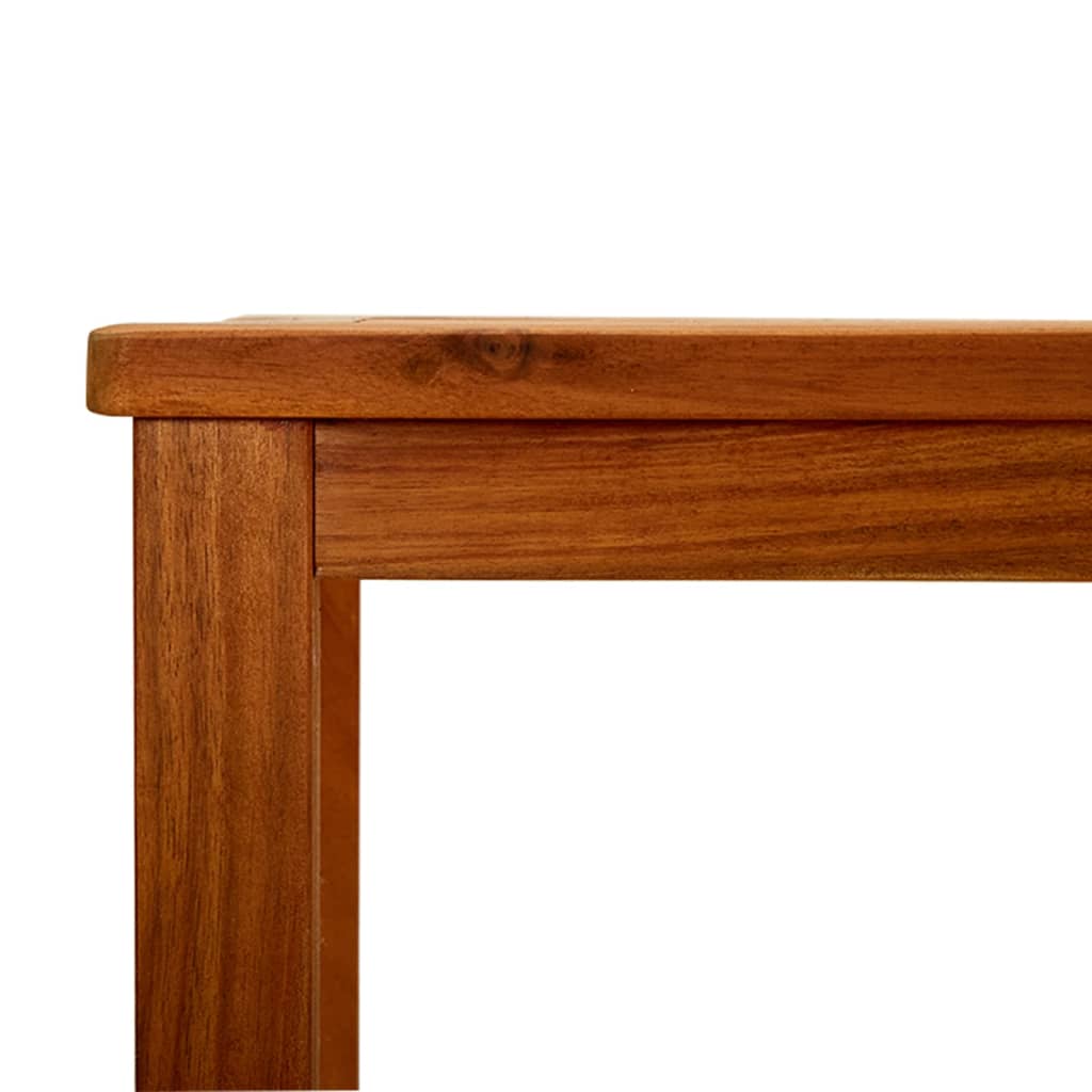 316406 vidaXL Garden Console Table 110x40x75 cm Solid Acacia Wood