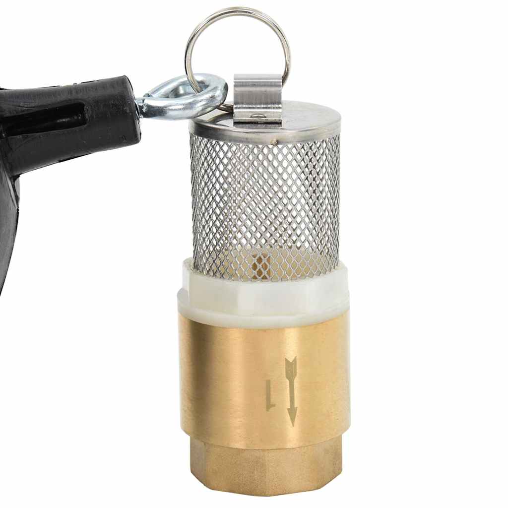 Suction Hose with Brass Connectors Green 1,1" 4 m PVC
