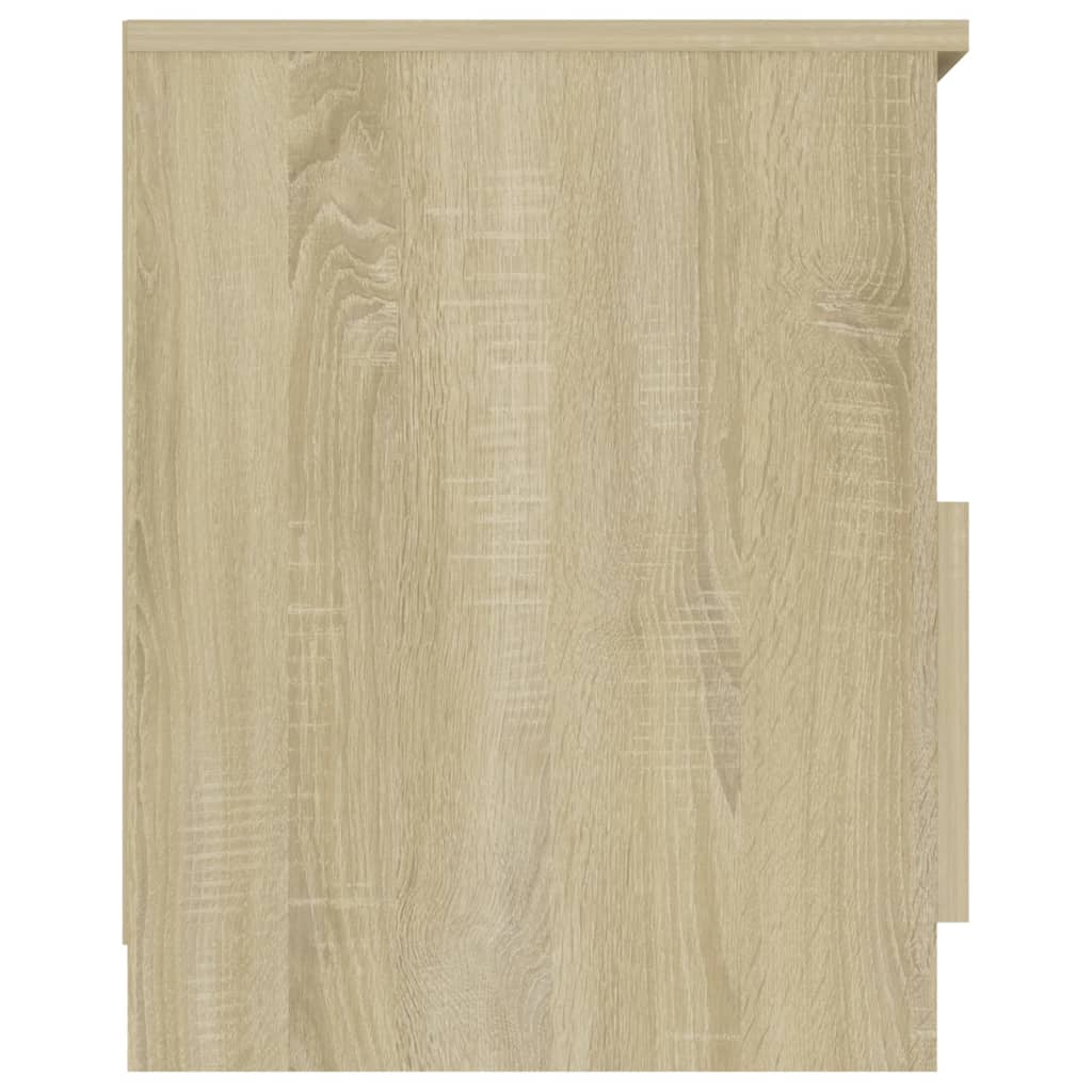 806164 vidaXL Bed Cabinets 2 pcs Sonoma Oak 40x40x50 cm Engineered Wood