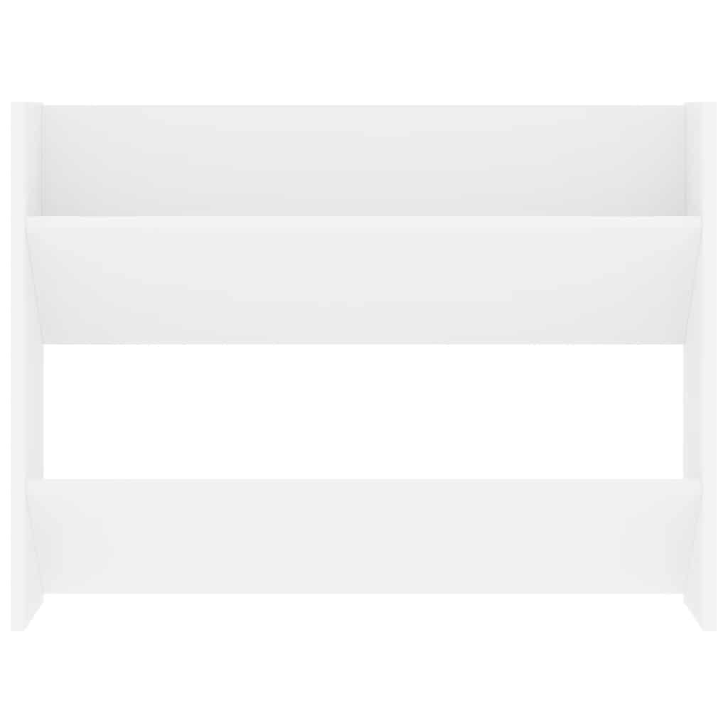 Wall Shoe Cabinet White 80x18x60 cm Engineered Wood