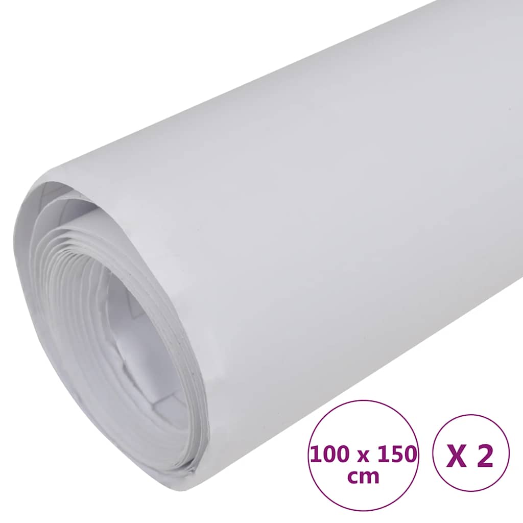 Car Films 2 pcs Matt White 100x150 cm