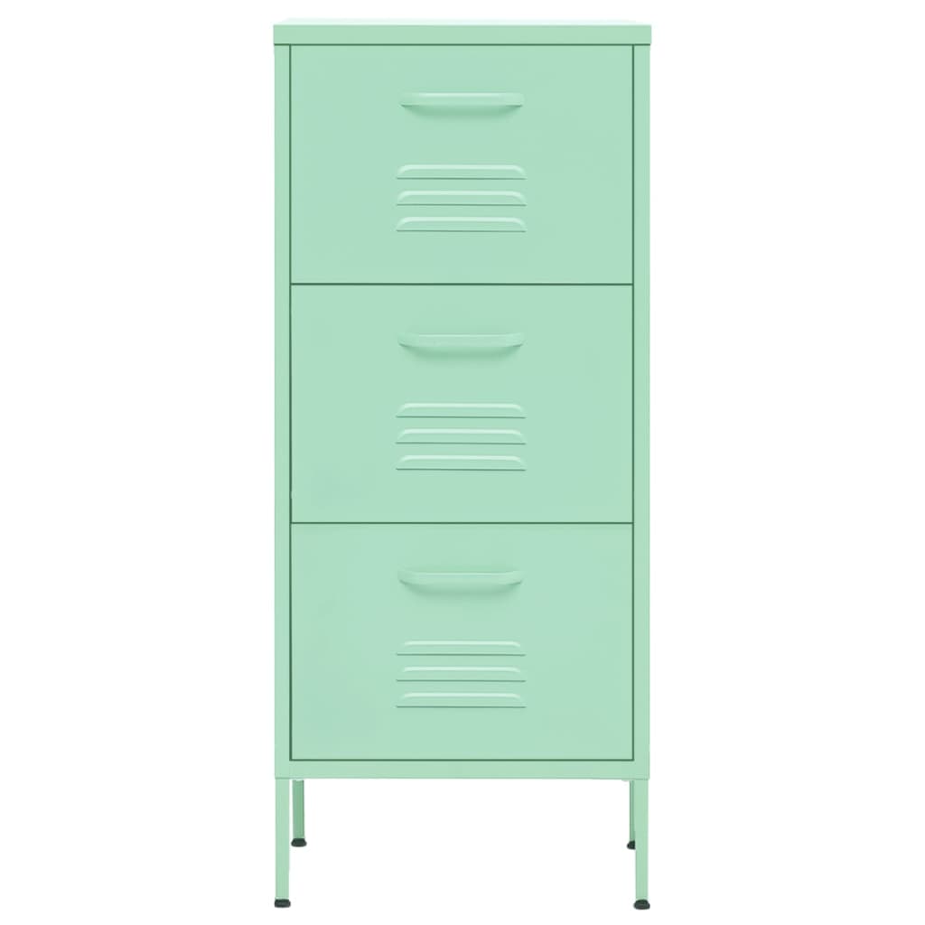 Storage Cabinet | Mint | Steel | Medium | Storage Cabinet | Rectangular