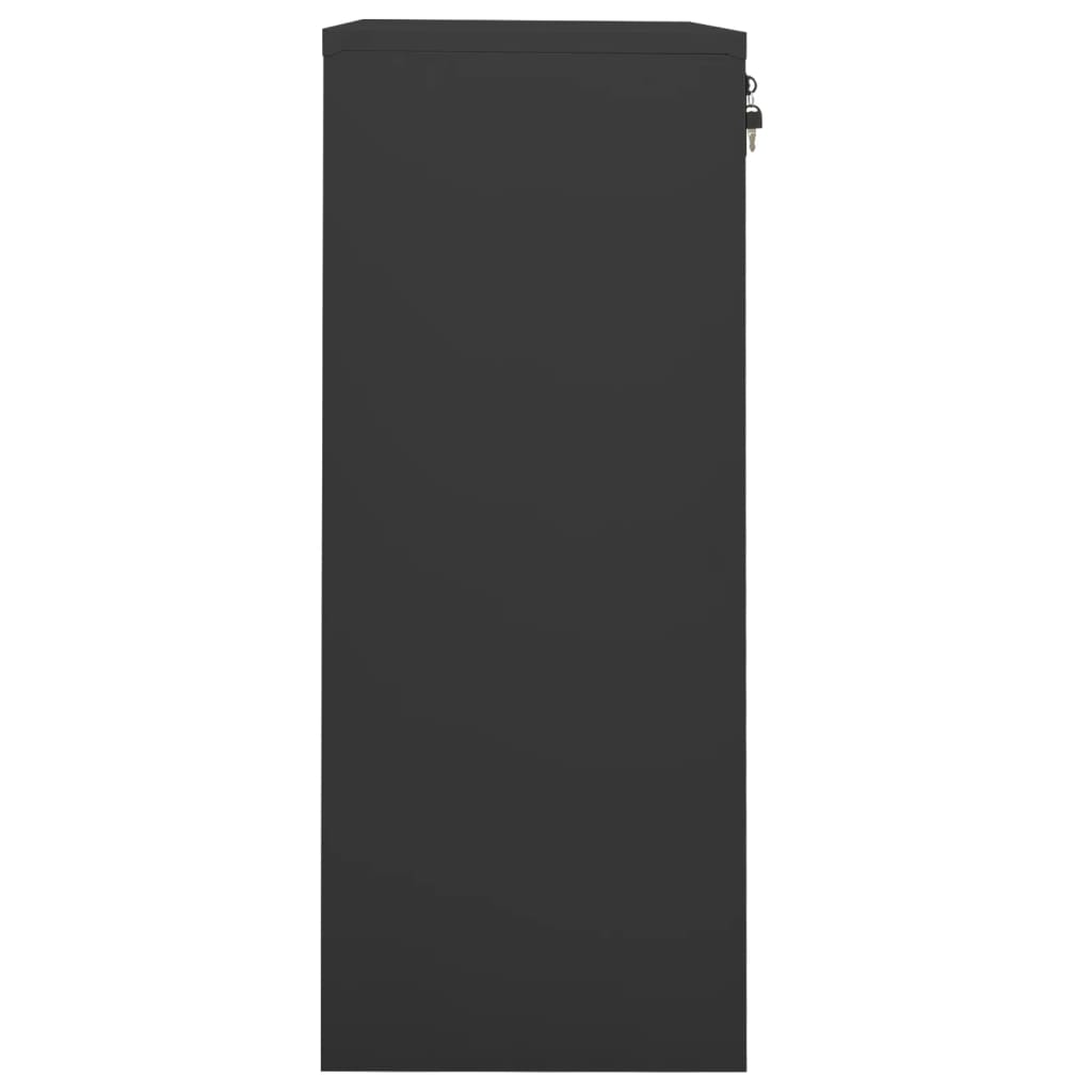 Office Cabinet | Anthracite | Steel | Medium | Locks | Office Cabinet