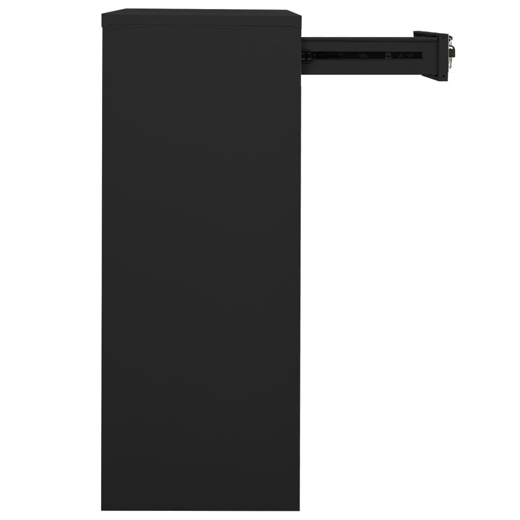 Office Cabinet | Anthracite | Steel | Medium | Locks | Office Cabinet