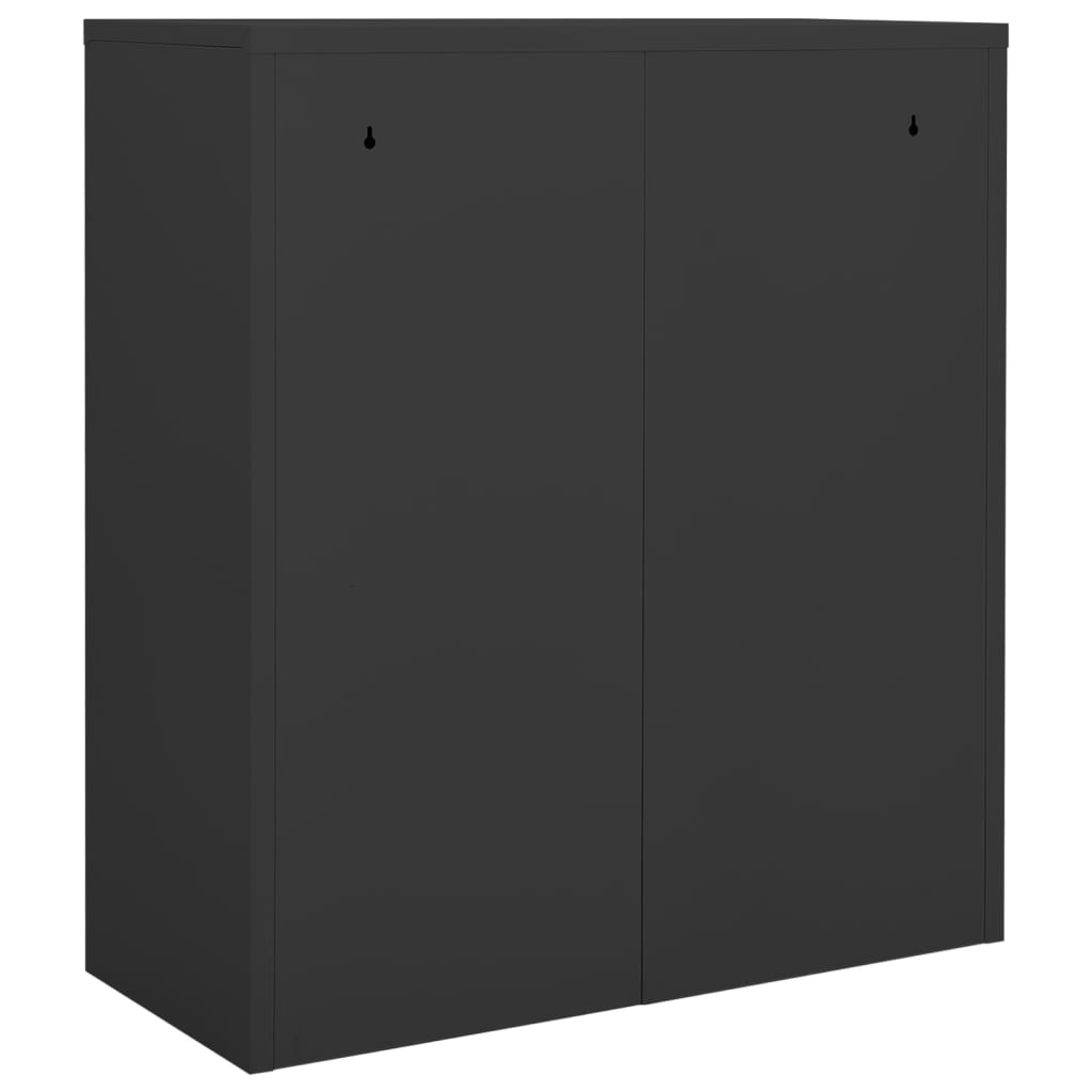 Office Cabinet | Anthracite | Steel | Medium | Locks | Office Cabinet