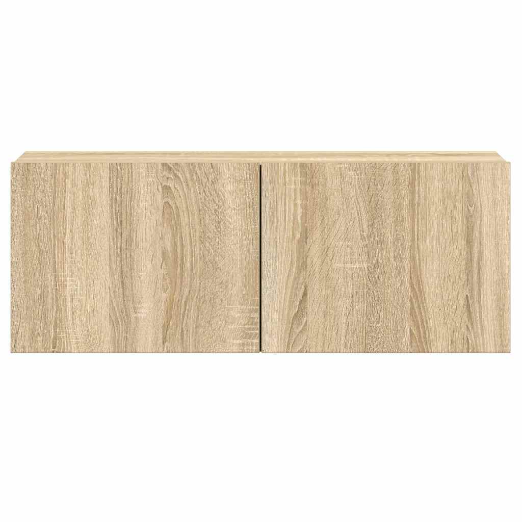 5 Piece TV Cabinet Set Sonoma Oak Engineered Wood